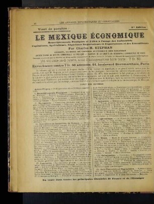 Le Mexique economique