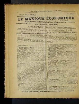 Le Mexique economique