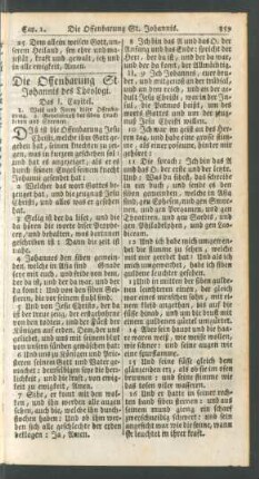 Die Offenbarung St. Johannis des Theologi