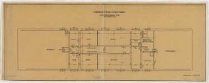 Chemische Fabrik, Luban: Wohlfahrtshaus, Grundriss Dachgeschoss 1:50
