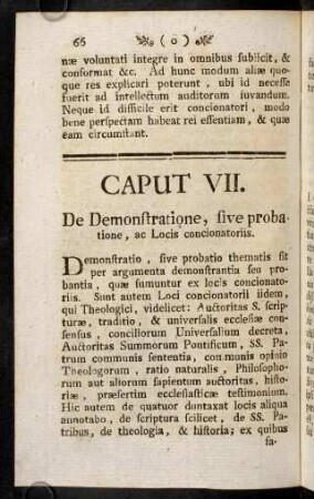 66-67, De Demonstratione, sive probatione, ac Locis ...