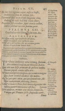 Psalmus CXI. - Psalmus CXX.