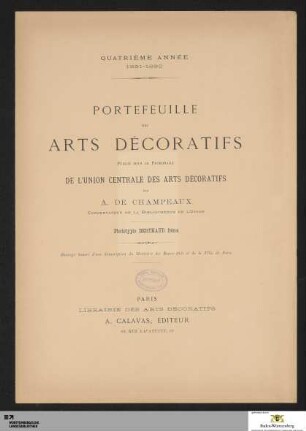 4. Année: Quatrième Année 1891-1892