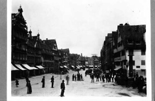 Stuttgart: Hauptstädter Straße, alter Zustand um 1900