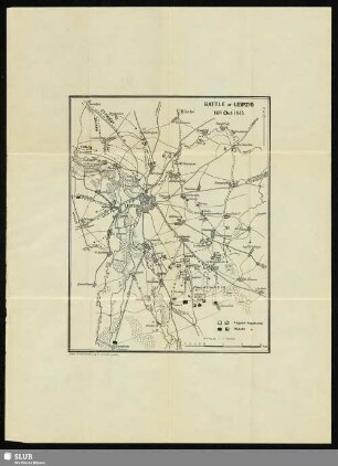 Battle of Leipzig 16th oct. 1813