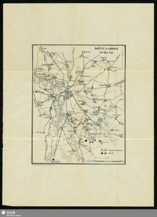 Battle of Leipzig 16th oct. 1813