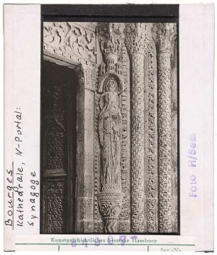 Bourges: Kathedrale Saint-Etienne, Nordportal, Synagoge