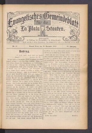N°. 41. 10. November 1915