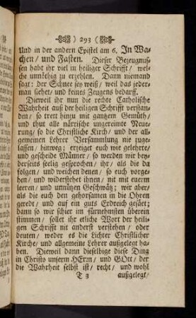 293-296, Dieweil ihr nun die rechte Catholische Wahrheit auß der ...