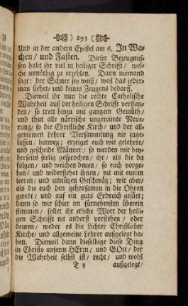 293-296, Dieweil ihr nun die rechte Catholische Wahrheit auß der ...