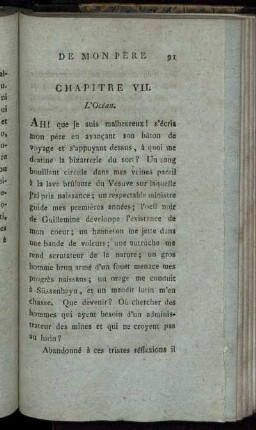 Chapitre VII. L'Océan.