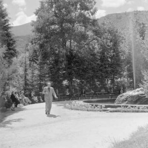 Heilbad und Kurort Kostenec im Südwesten Bulgariens. Brunnen