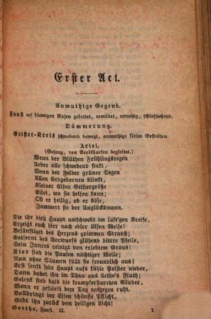 Faust : Eine Tragödie von Goethe. 2
