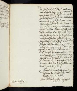 464r, Brief, 7. Juli 1563