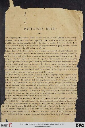 Prefatory note