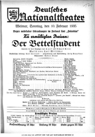 Der Bettelstudent
