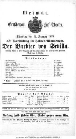 Der Barbier von Sevilla