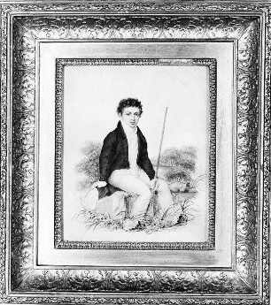[Männerportrait], in Jagdkleidung