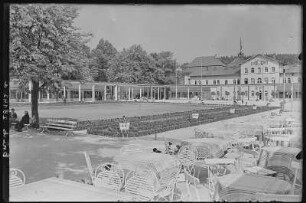 Bad Elster. Badeplatz