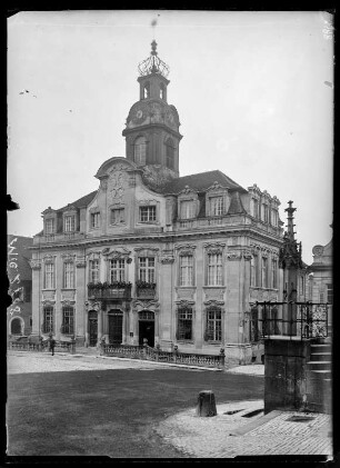 Schwäbisch-Hall. Rathaus, Am Markt 6. Straßenansicht