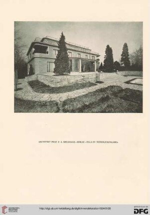 Eine Villa in Süddeutschland