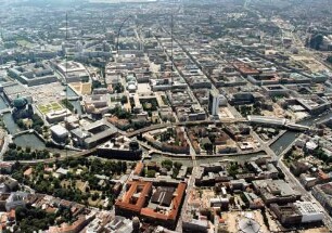 Berlin-Mitte : Blickrichtung Süden