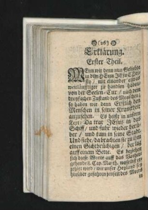 Erklärung. Erster Theil.