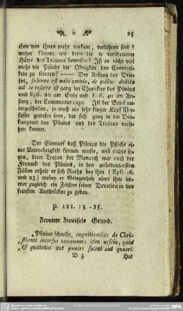 Zweiter Zweifels Grund