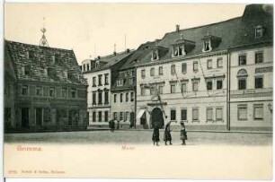 Grimma. Markt