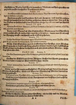 Caecvs Evangelicvs : Wirdt vonn der Jugendt, deß Gymnasij der Societet Jesu zu Hall im Ynthal durch ein Drama fürgestellt. Den 10. September. Anno M.DC.XXXIII. = Euangelischer Blinde.