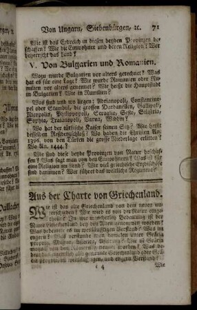 Aus der Charte von Griechenland. - Aus der Charte von Asien.