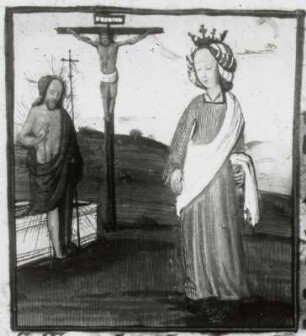 Sibylla von Erythrai. Miniatur und Text, Blatt 26v