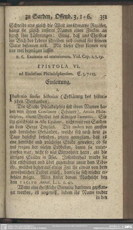 Epistola VI. ad Ecclesiam Philadelphensem. C.3,7-13