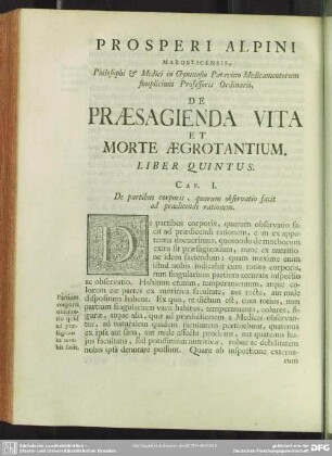 Liber Quintus