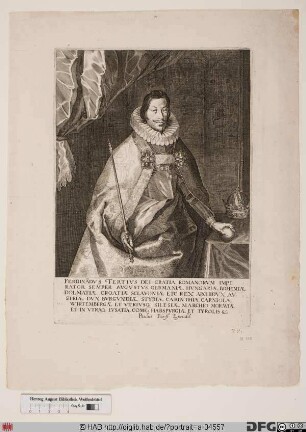 Bildnis Ferdinand III., römisch-deutscher Kaiser (reg. 1637-57)