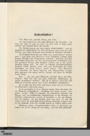 Vorwort (Dr. Walter Bloem)