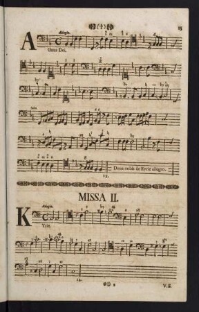 15-33, Missa II.