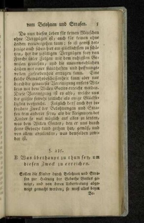 B Was überhaupt zu thun sey, um diesen Zweck zu erreichen.