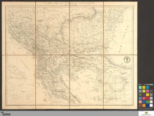 Carte De La Turquie D'Europe