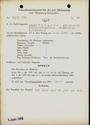 Weisser, Adolf