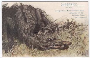 Siegfried - 2. Aufzug - Eine zierliche Fresse zeigst du mir