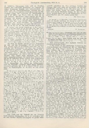 134-137 [Rezension] Weigl, Eduard, Christologie vom Tode des Athanasius bis zum Ausbruch des nestorianischen Streites (373 bis 429)