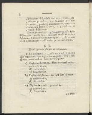 §. II. Totius generis species et varietates