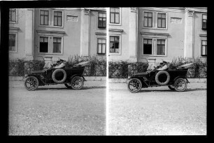 Heinrich Brenzinger im Auto