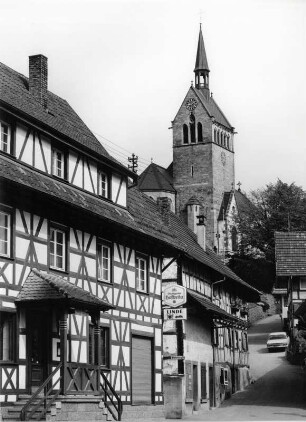 Blick in das Städtchen Waldulm