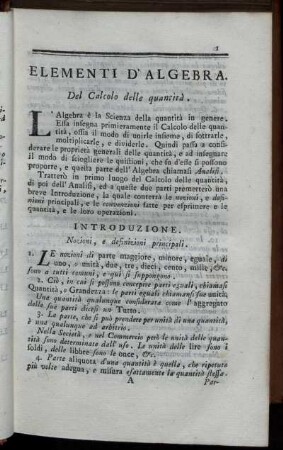 Elementi D´Algebra.