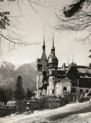 Sinaia. Schloss Peleș (1875-1883, W. v. Doderer)