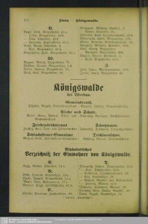 Königswalde bei Werdau