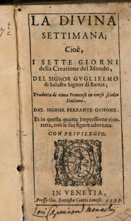La divina settimana