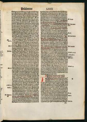 61r-72v, Psalmus LXXI-LXXIV
